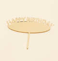Happy Birthdayプレート