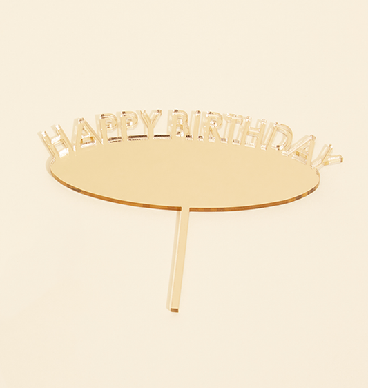 Happy Birthdayプレート